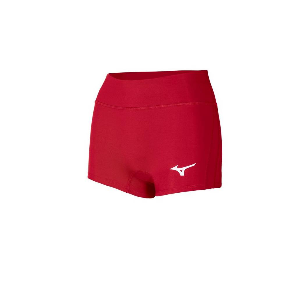 Mizuno Apex 2.5" Inseam - Bayan Şort - Kırmızı Türkiye (ILFGYO-930)